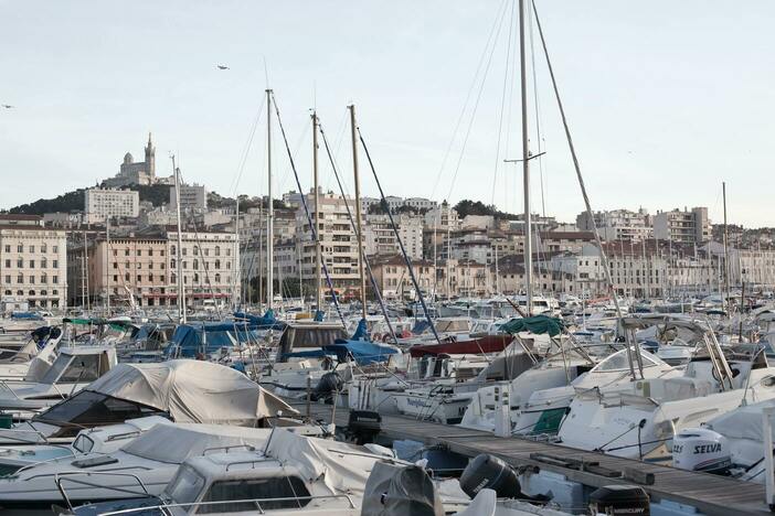 image du vieu port de marseille